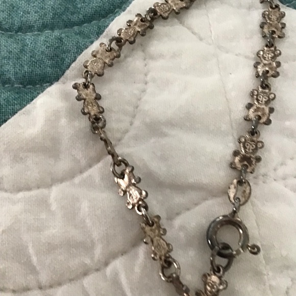 Girls Silver 925 Bear Design Link Bracelet - Picture 10 of 15